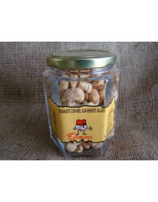 Peanuts whit Honey Slightly Salted  jar 140 gr.