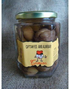 Chestnuts in Syrup jar 500gr.