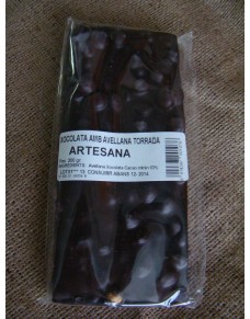 Xocolata Negra amb Avellanes Torrades tb. 200gr.