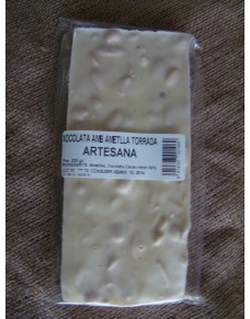 White Chocolate with Toasted Almonds tb 200gr.