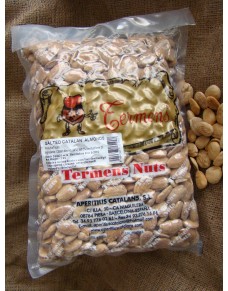 Salted Catalan Almonds bag 1 kg.