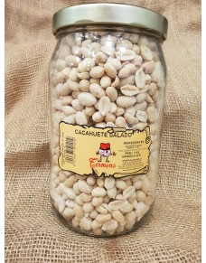Geschälte Gesalzene Erdnüsse (Jumbo)Glas kg.