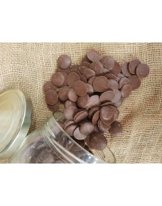Chocolate leche Cobertura gotas granel (1kg.)