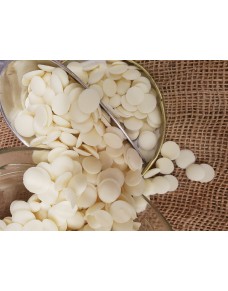 White Coating Chocolate Drops bulk kg.