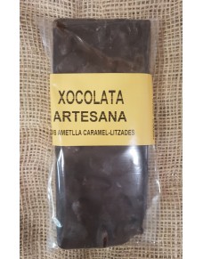 Torró Xocolata Negra Ametlles Caramel-litzades